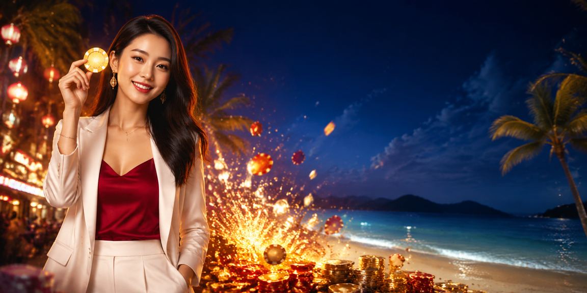 Không gian giải trí casino bãi biển Côn Đảo trên 1090